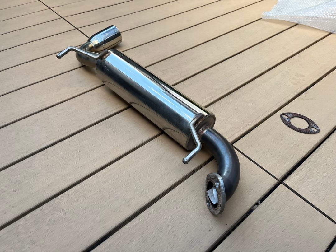 【送料込み】apioアピオ静香御前マフラー、ジムニーjb64