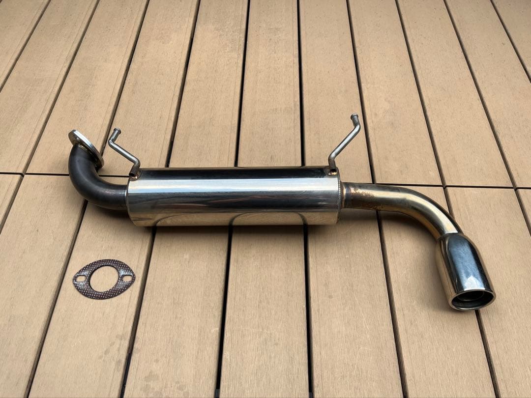 【送料込み】apioアピオ静香御前マフラー、ジムニーjb64