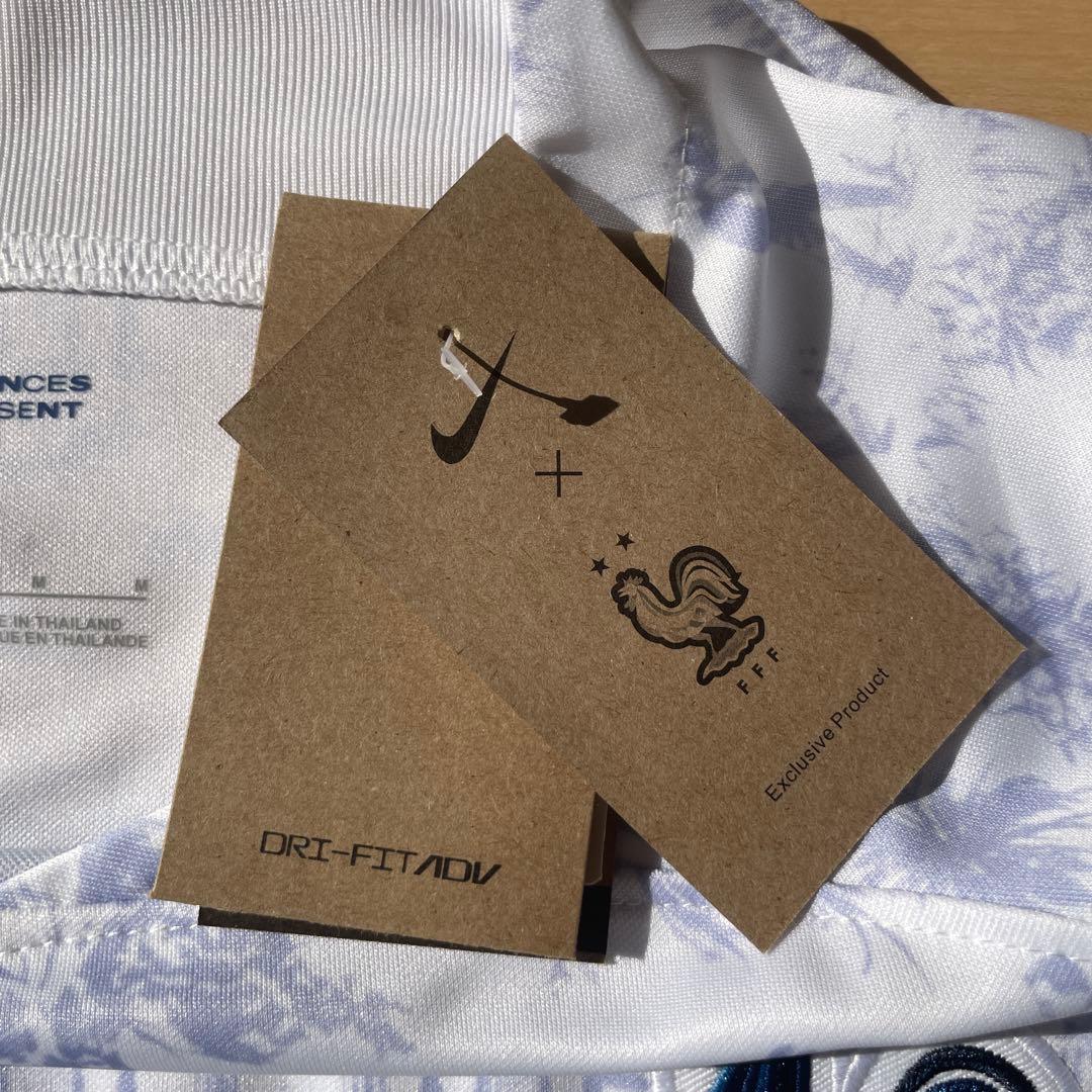 フランス代表 2022年アウェイユニホーム MBAPPE 10番 白色 Mサイズ