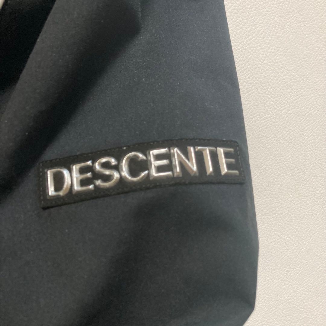 【月優】オガサカスキー デサント　ポンチョ ロングコート 黒 XO