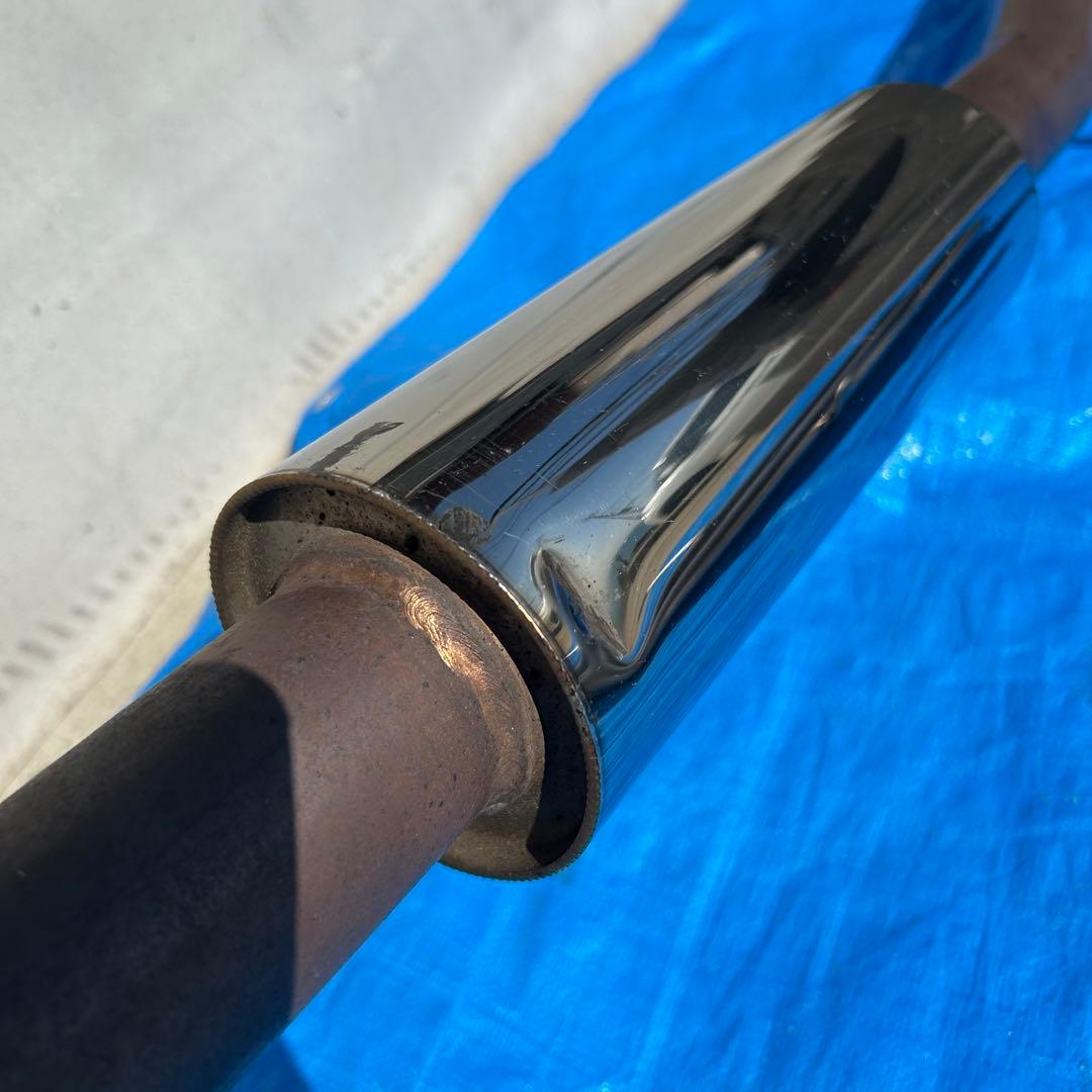 S15 シルビア　中間タイコ付き　デュアル　マフラー　排気漏れなし