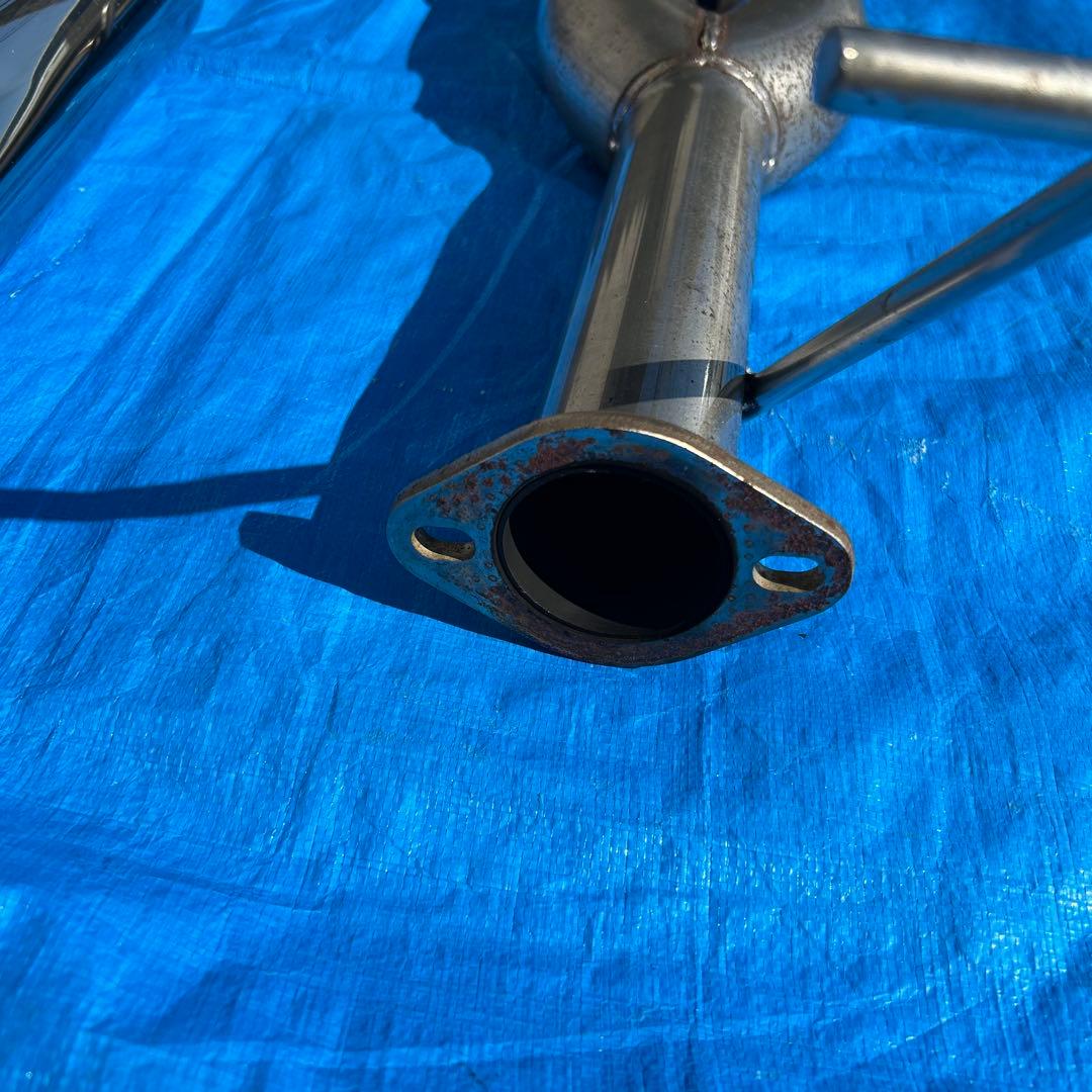 S15 シルビア　中間タイコ付き　デュアル　マフラー　排気漏れなし