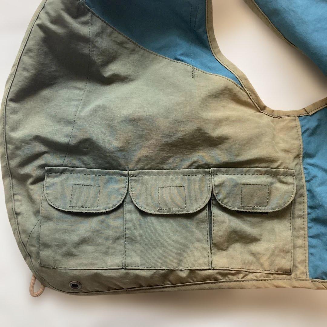 Angler's House フィッシングベスト Mサイズ　ナイロンベスト　古着