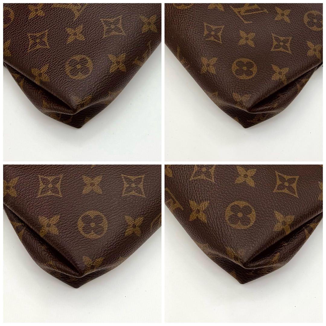 ルイヴィトン モノグラム パラス クラッチ ショルダーバッグ ネイビー