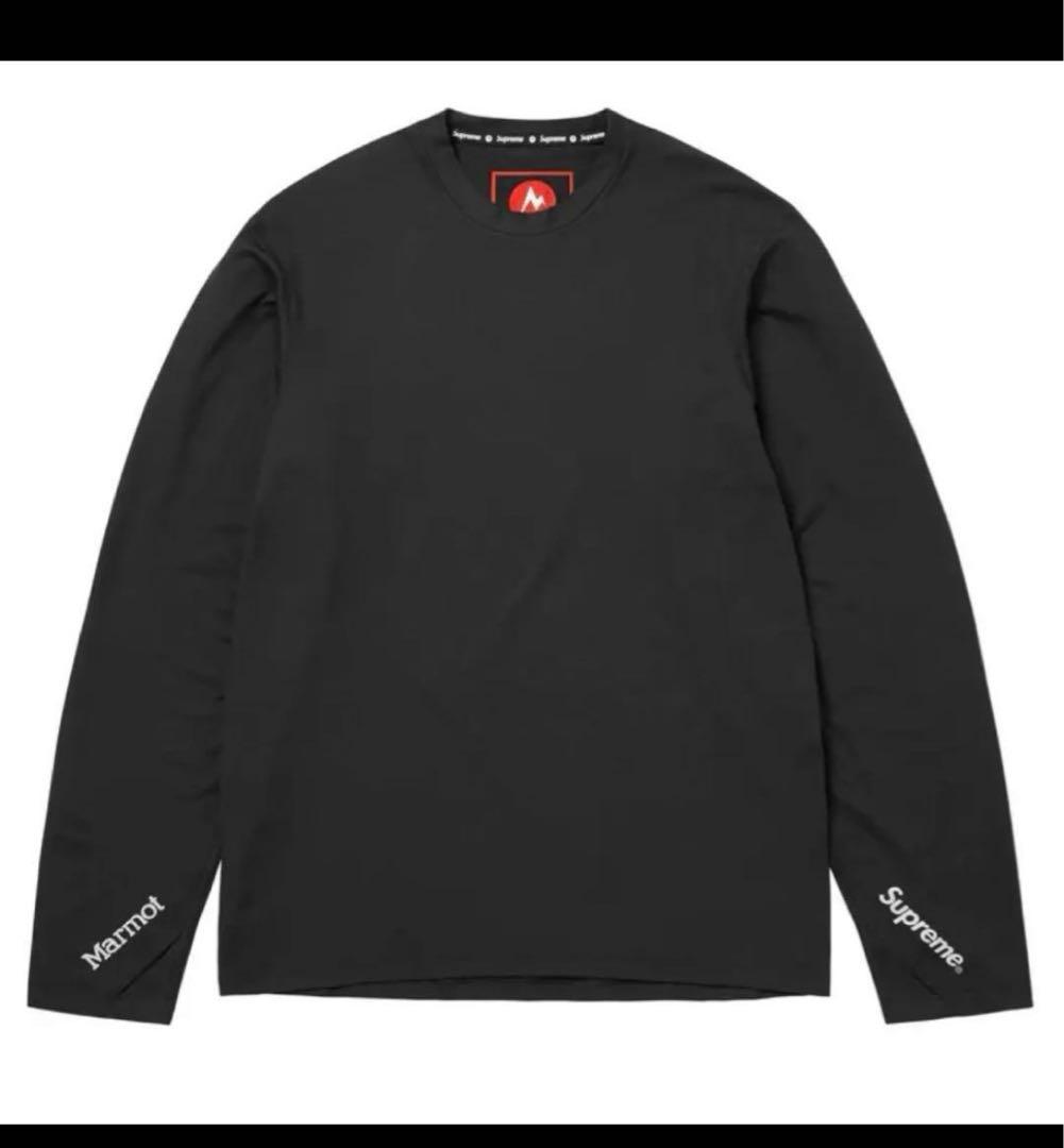 Supreme/Marmot ブラック ロングスリーブ Tシャツ Sサイズ