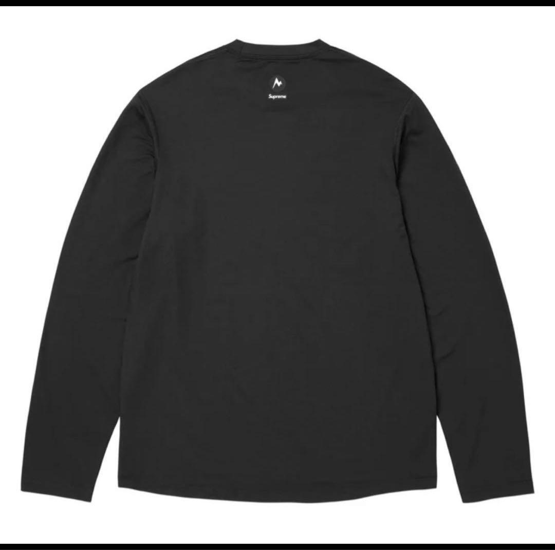 Supreme/Marmot ブラック ロングスリーブ Tシャツ Sサイズ