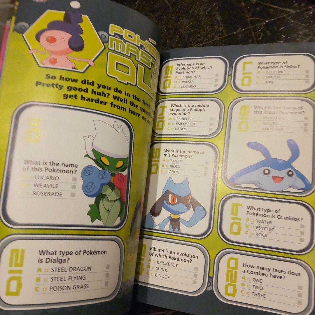 ポケモン 洋書 シール付き Pokémon Diamond Pearl２００８年