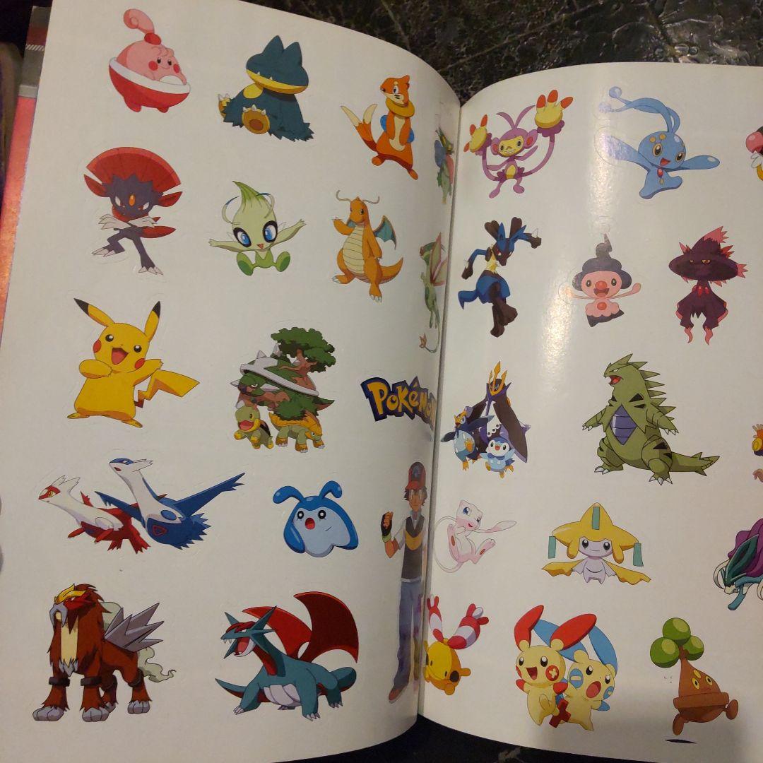 ポケモン 洋書 シール付き Pokémon Diamond Pearl２００８年