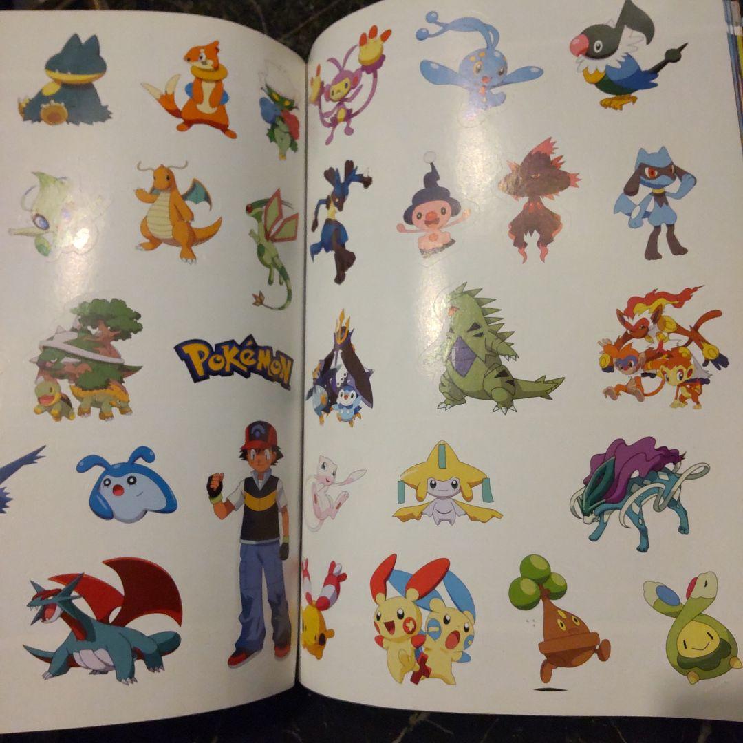 ポケモン 洋書 シール付き Pokémon Diamond Pearl２００８年