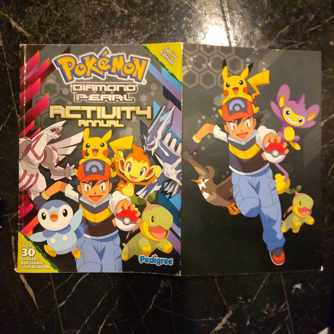 ポケモン 洋書 シール付き Pokémon Diamond Pearl２００８年