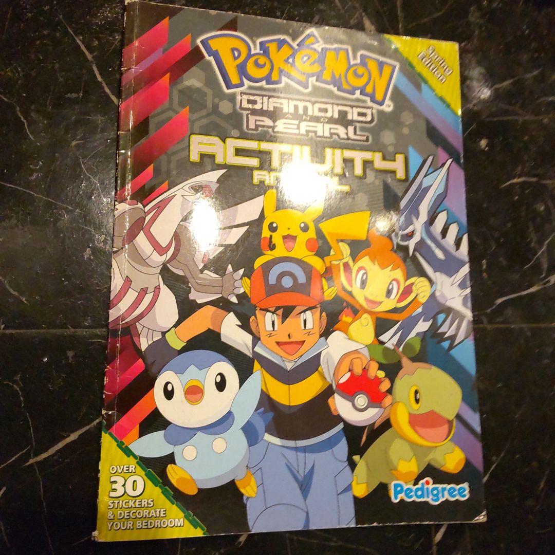 ポケモン 洋書 シール付き Pokémon Diamond Pearl２００８年