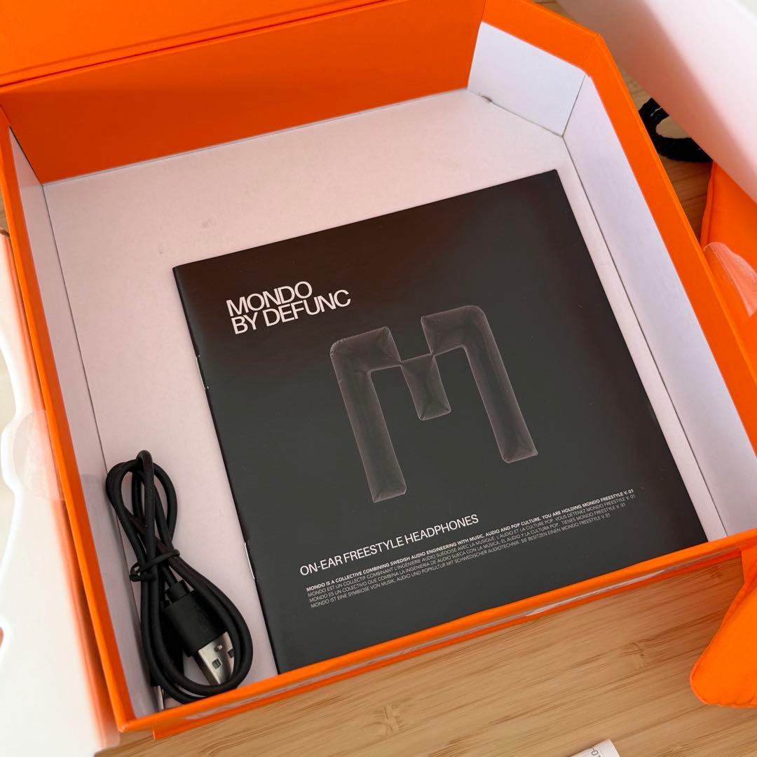 MONDO BY DEFUNC フリースタイルヘッドホン　ノイキャン