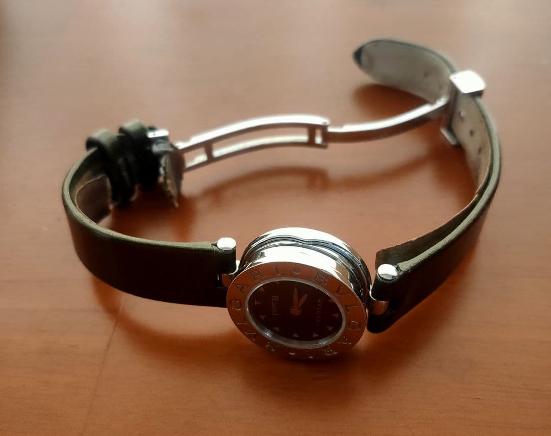 ジャンク 訳あり BVLGARI B.zero1 ブラック 腕時計 ケース