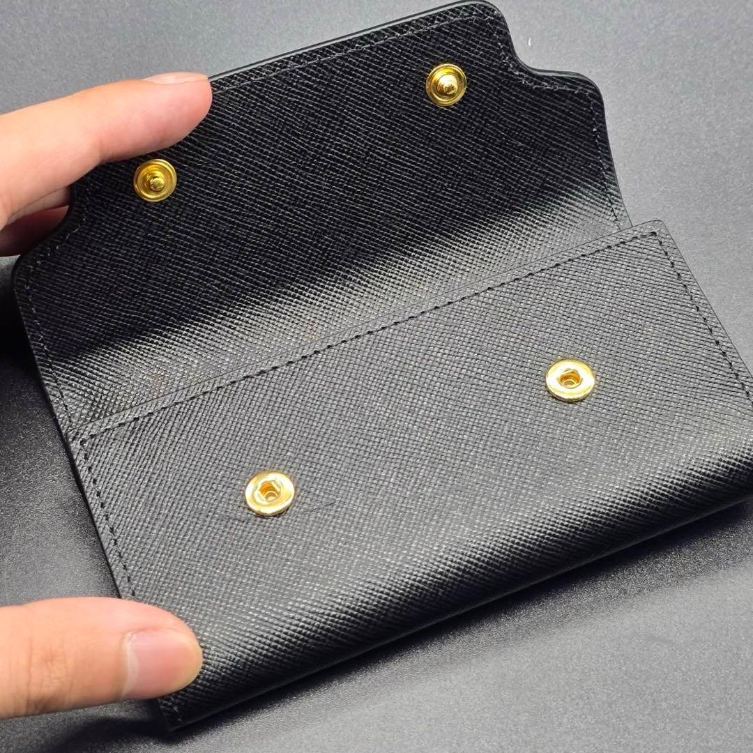 【新品】MARNI マルニ キーケース 6連 バイカラー レザー ブラック