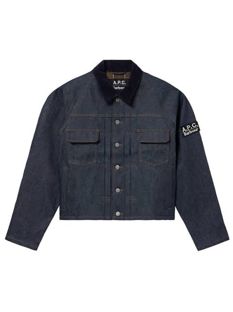 《Barbour × A.P.C.》 SPEY デニムジャケット　Lサイズ