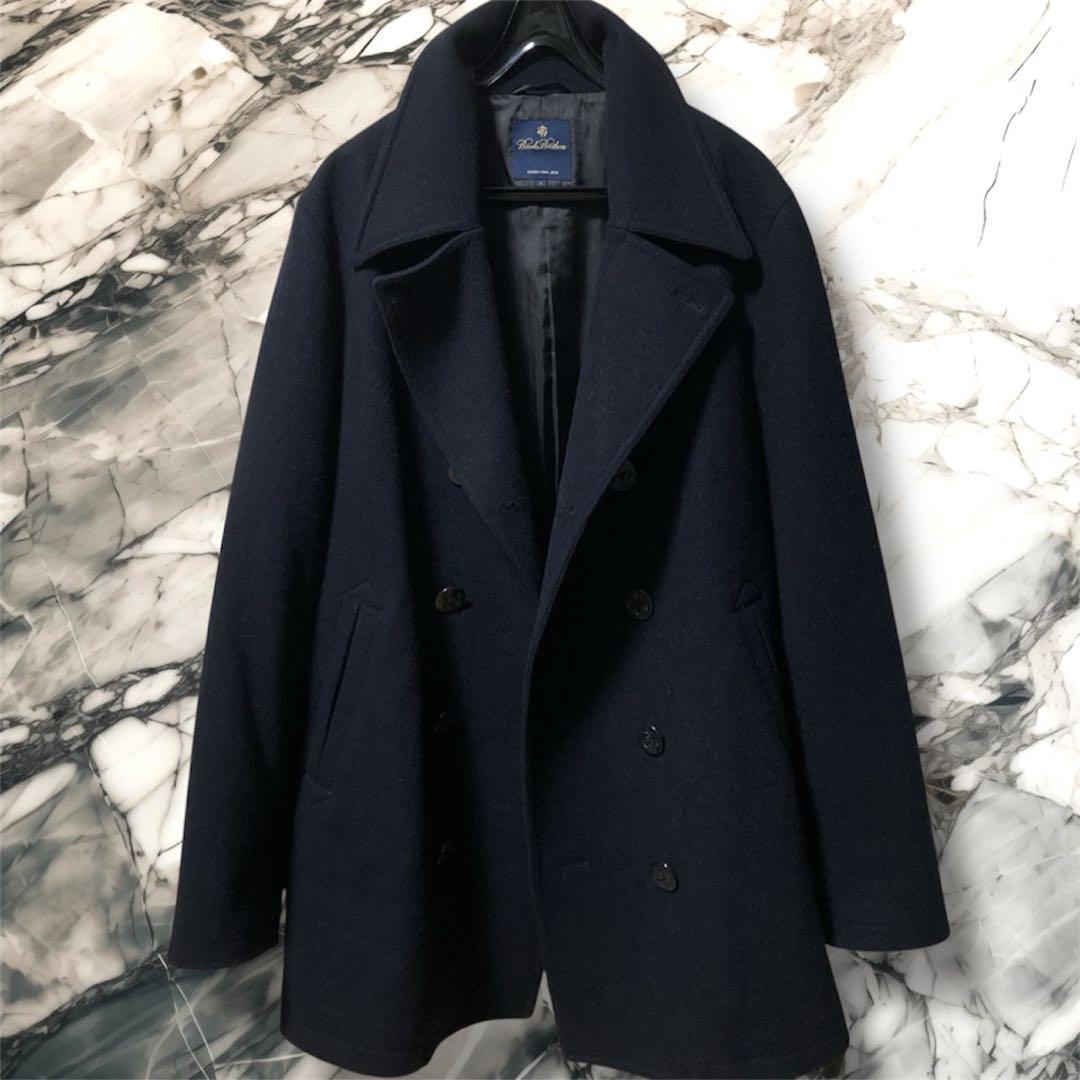 超美品 BROOKS BROTHERS ウール Pコート チェスターコート