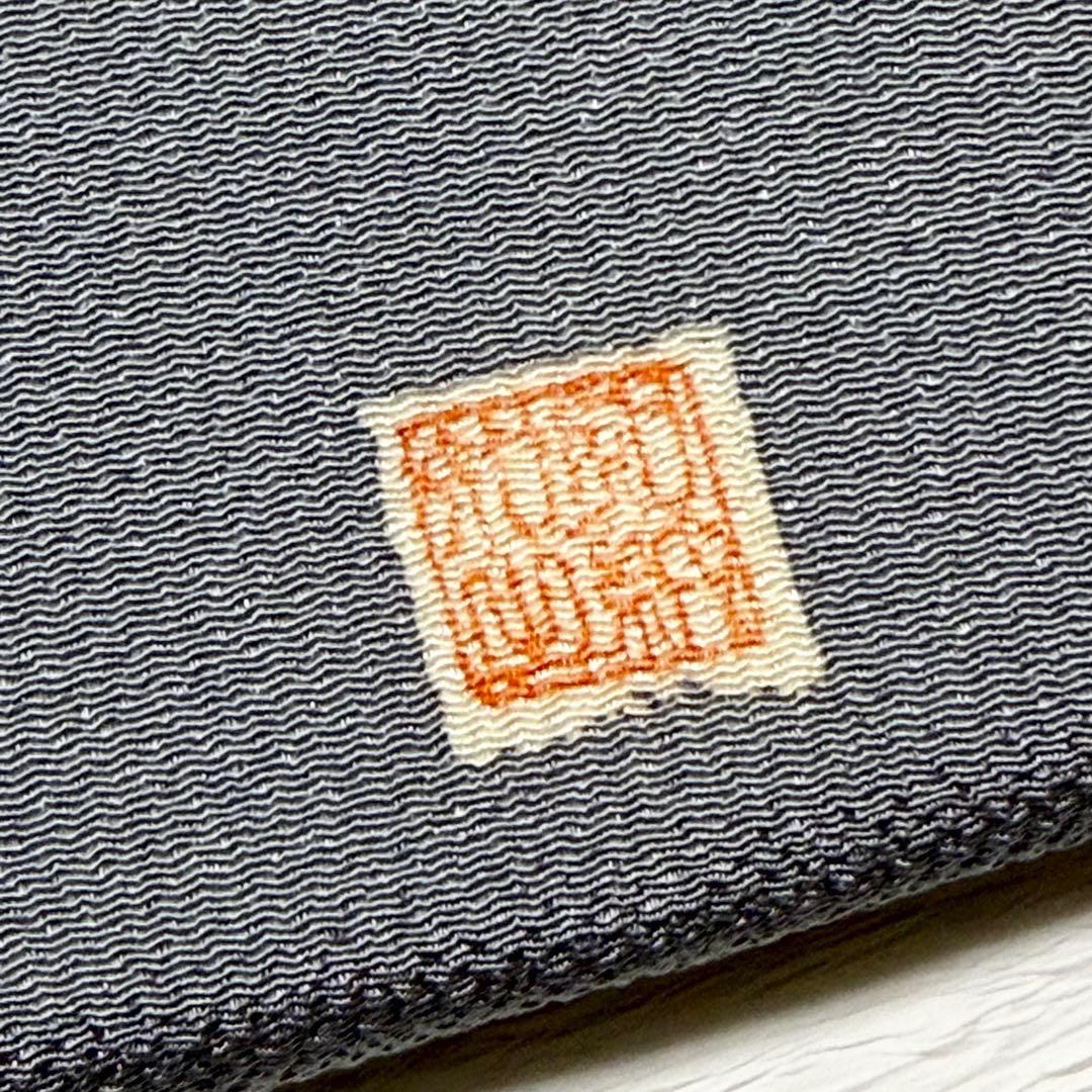 m-57 東京友禅 加納知之 枝桜 鬼しぼ縮緬 金彩 名古屋帯 正絹