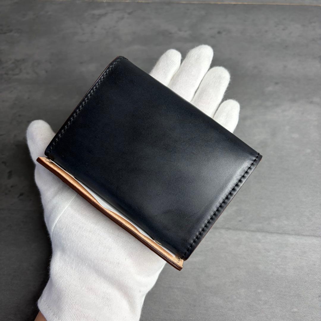 【付属品完備】m+ エムピウ ミッレフォッリエ2 コードバン 黒