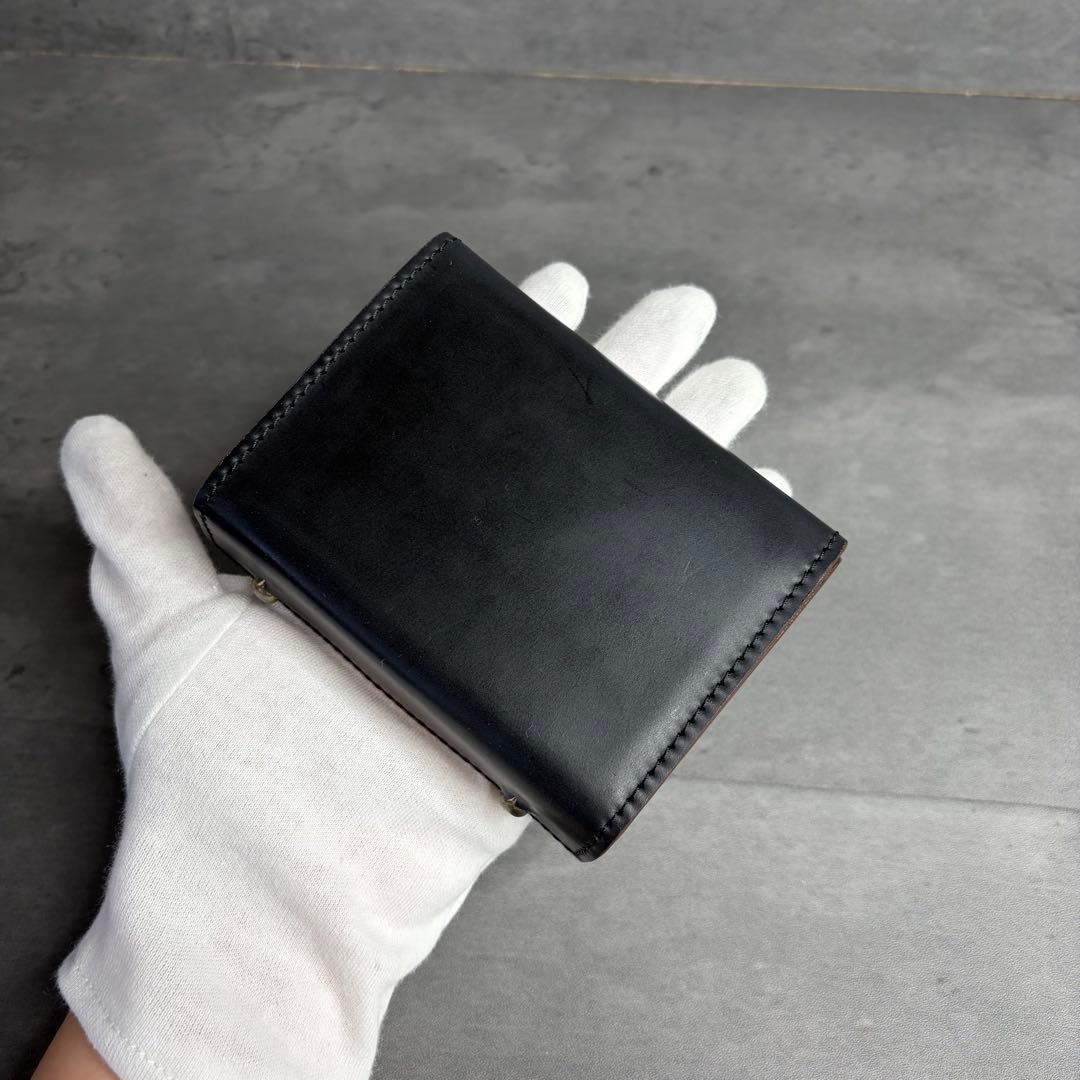 【付属品完備】m+ エムピウ ミッレフォッリエ2 コードバン 黒