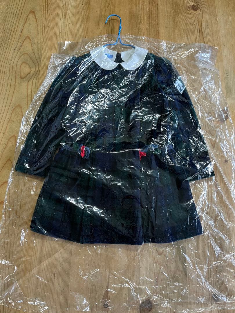 【美品】ファミリア　セレモニーワンピース　100