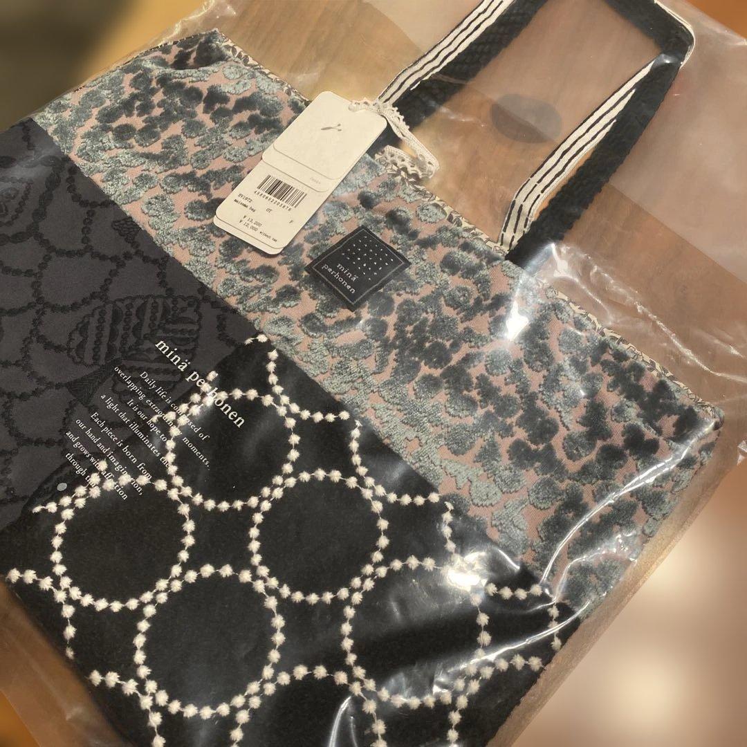 ミナペルホネン トートバッグ　つぐ展で購入
