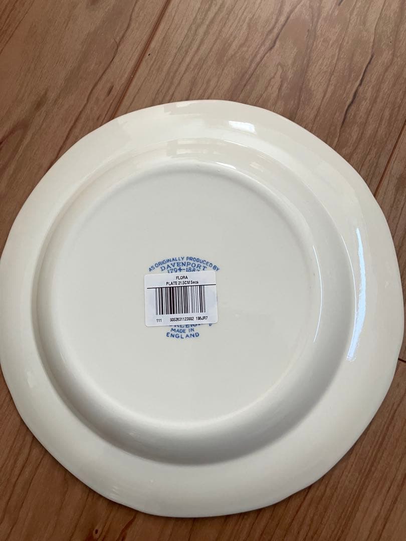 バーレイ　フローラ　プレート２枚セット 　※2月末までの特別出品