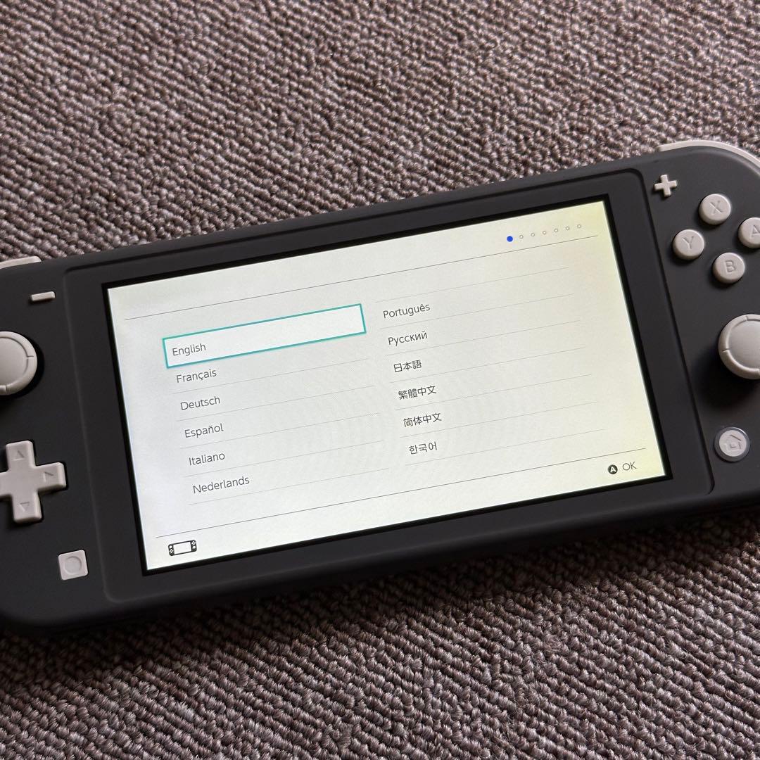 【美品】Switch Lite グレー
