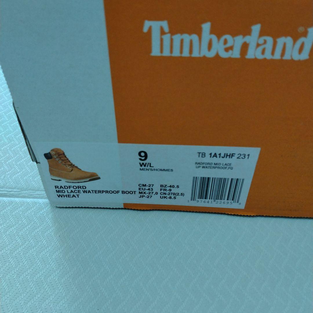 美品☆メンズ ラドフォード ミッド レースアップ ウォータープルーフ ブーツ