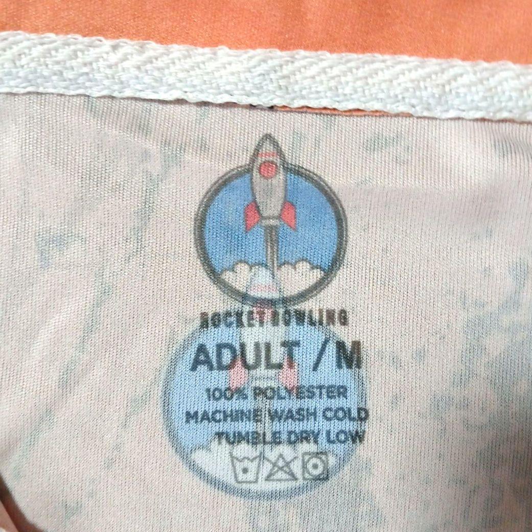 ✨新品✨ボウリングウェア　ブラックウィドー　オレンジ　サイズL　ハンマー