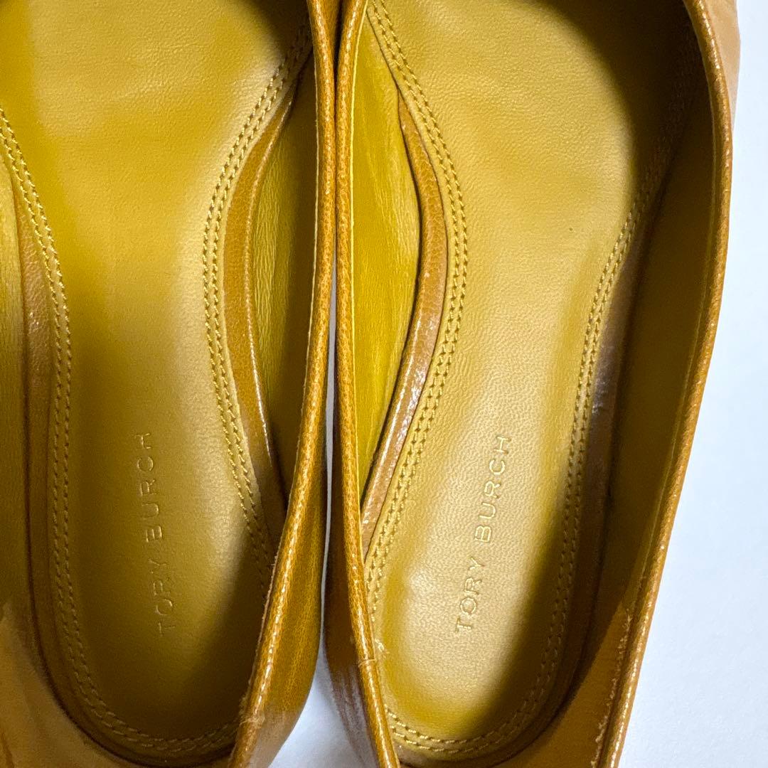 美品　Tory Burch フラットシューズ イエロー