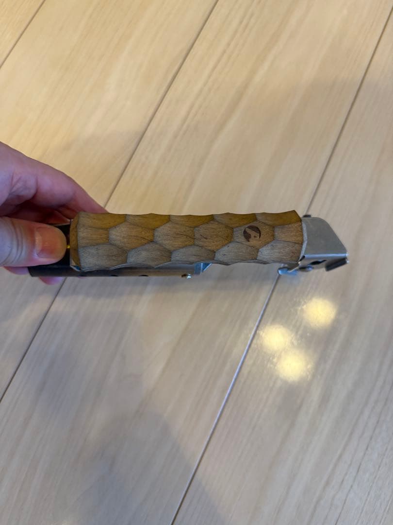 スノーピーク フォールディングトーチ（GT-110）　アシモクラフトグリップ