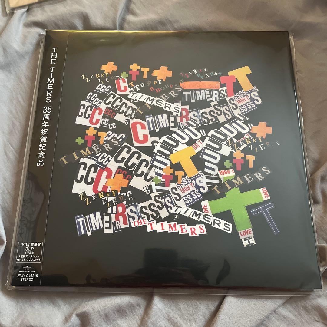 新品未開封3LPタイマーズ THE TIMERS 35周年祝賀記念品 レコード