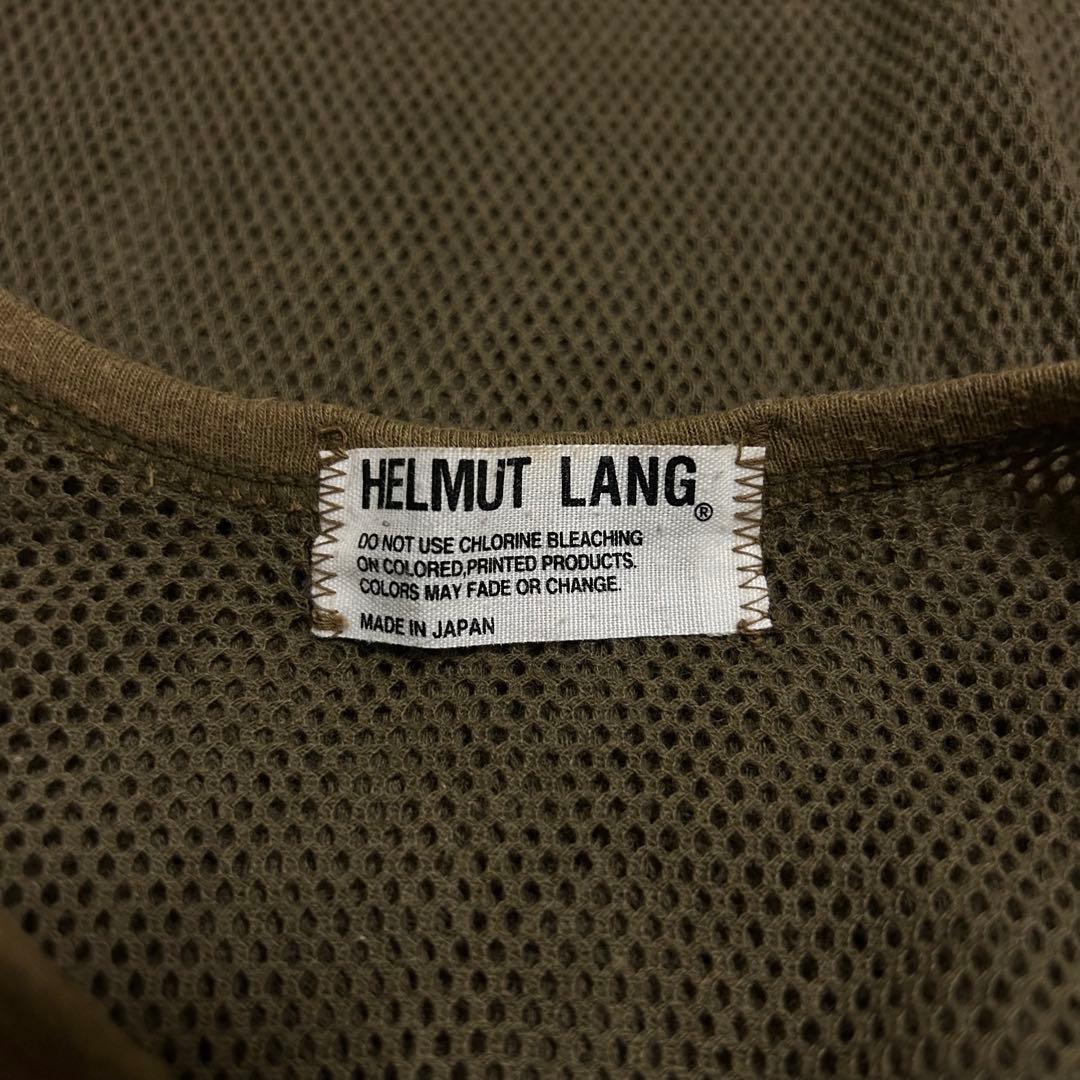 トップス 90s HELMUT LANG Militaly Mesh Tank Top