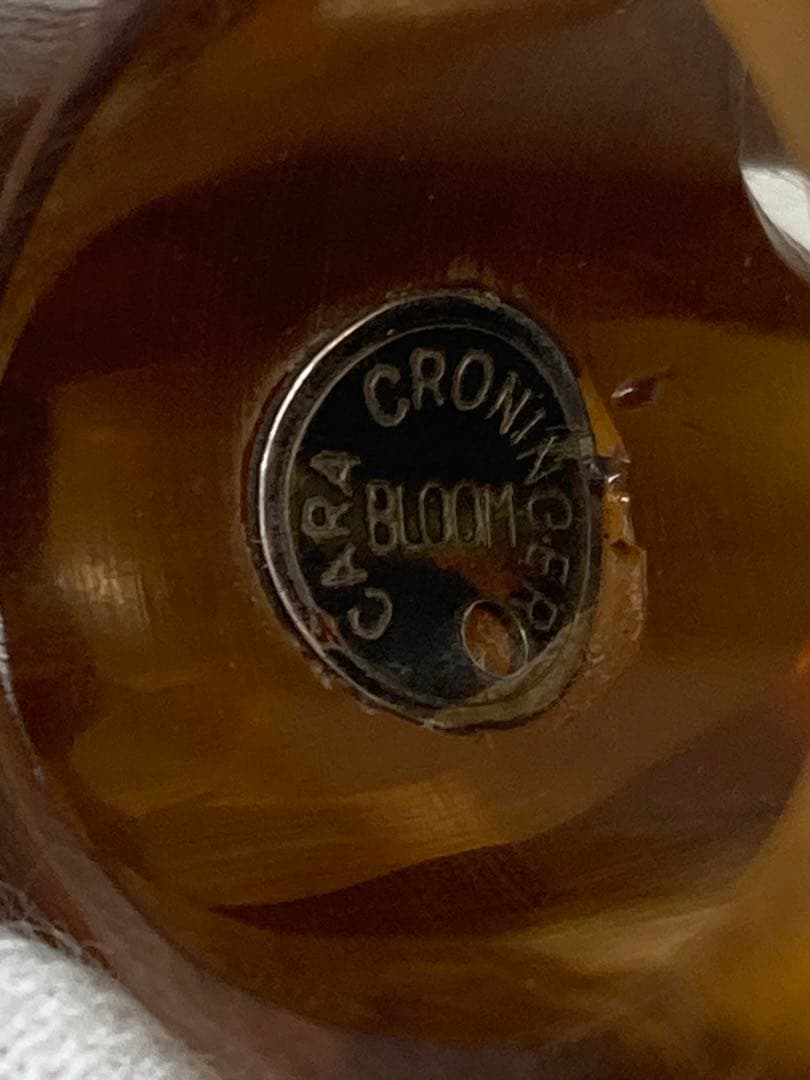 Z04）天然素材 コハク 琥珀 バングル リング セット