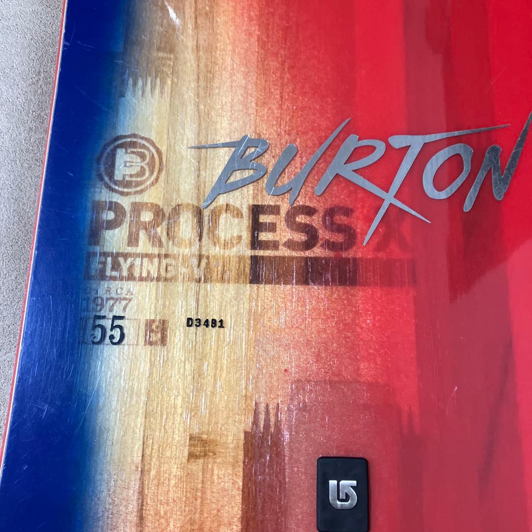 BURTON PROCESS X 155 ×BURTON FREESTYLE M