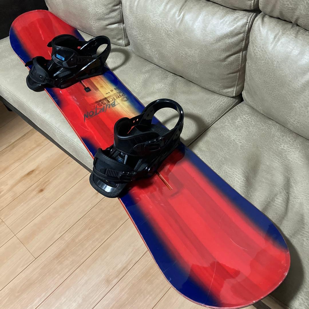 BURTON PROCESS X 155 ×BURTON FREESTYLE M