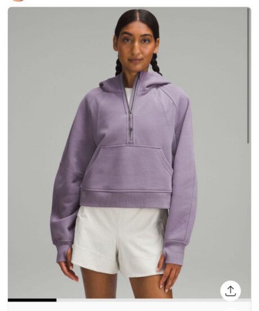 【美品】lululemon scuba half zip M/L