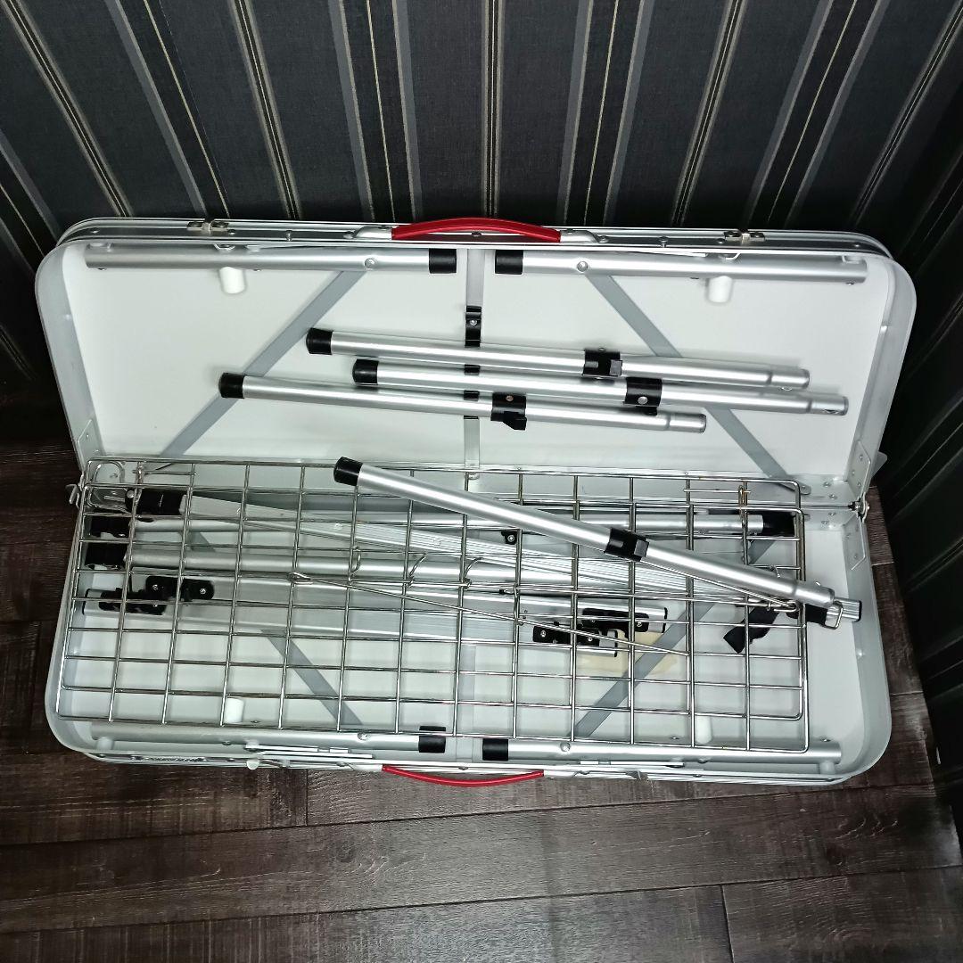 美品 Coleman オールインワンキッチンテーブル コールマン アウトドア