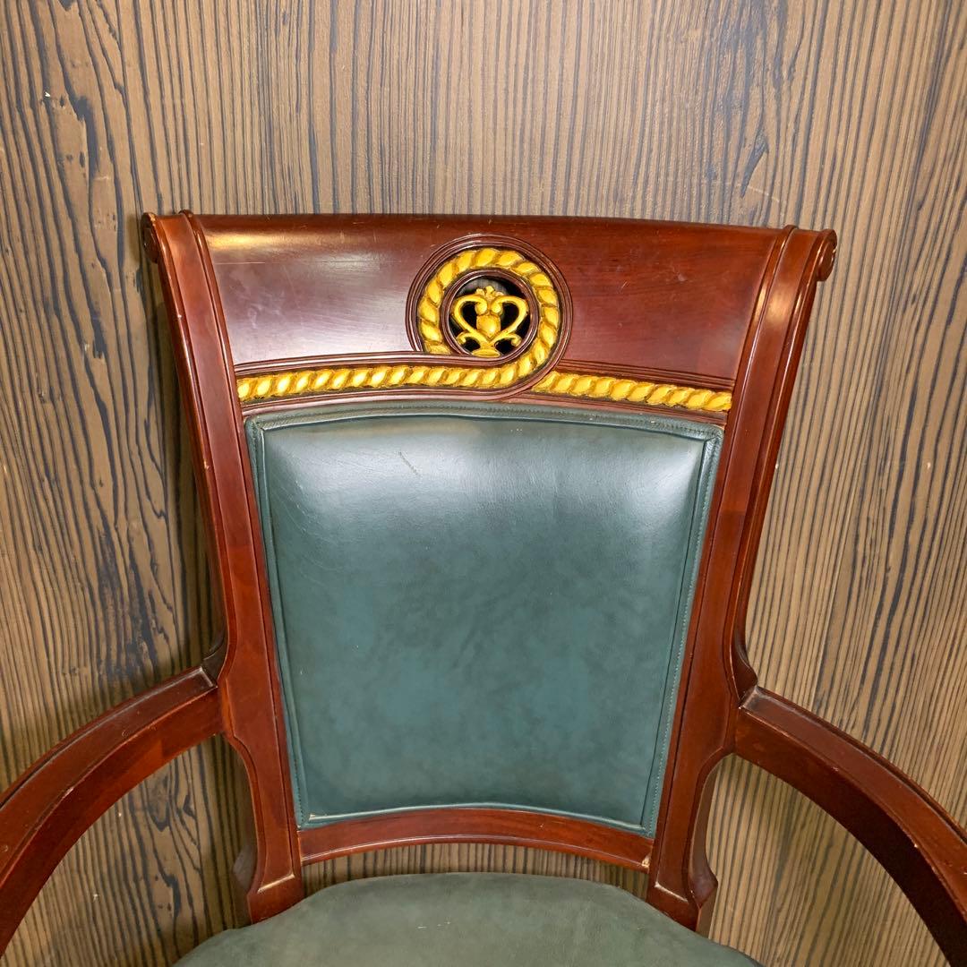 ☆送料無料☆ アンティーク　アームチェア