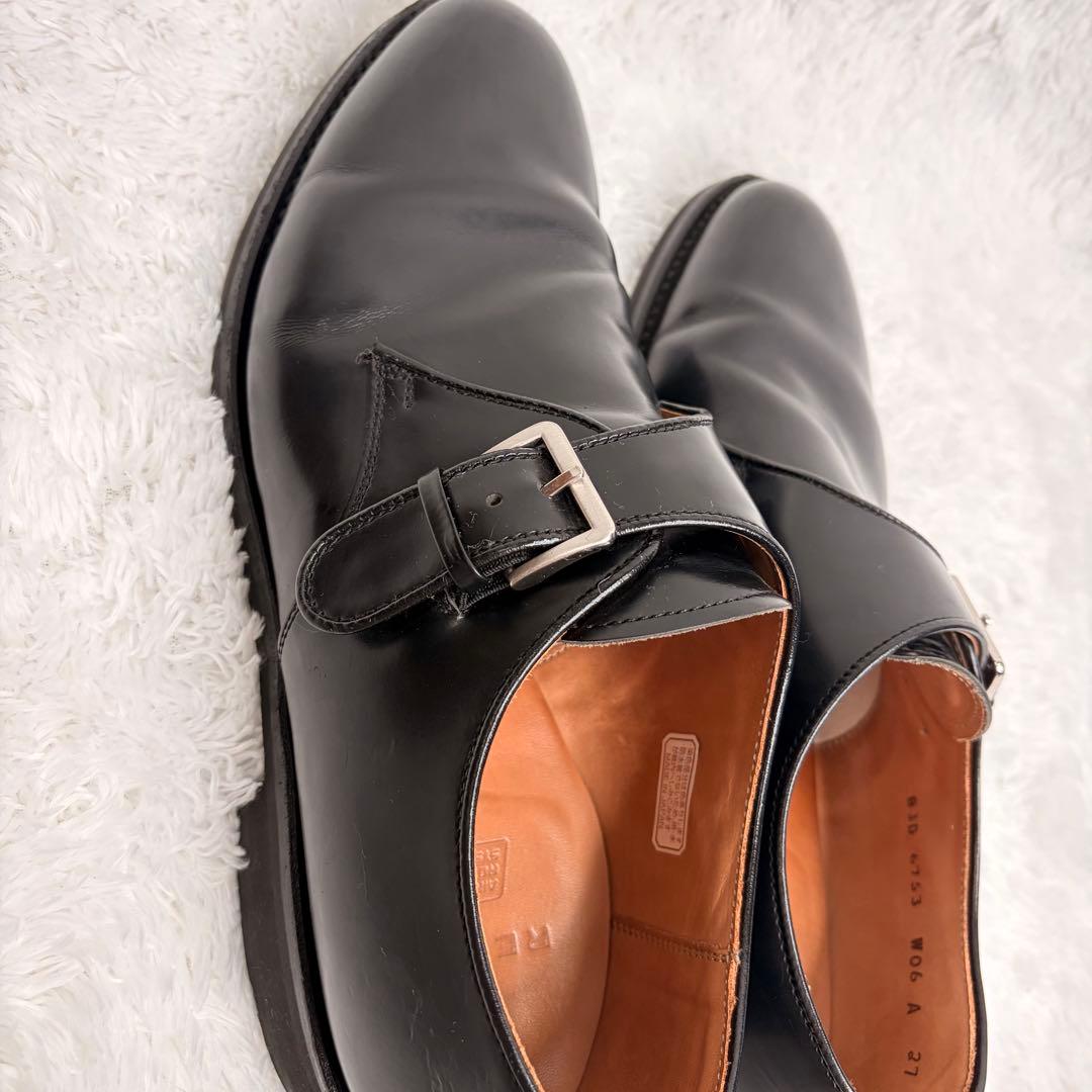 良品✨REGAL リーガルモンクストラップレザー　ブラック　27cm