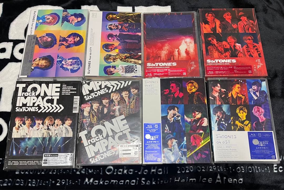 SixTONES ライブ DVD（Blu-ray盤） まとめ売り