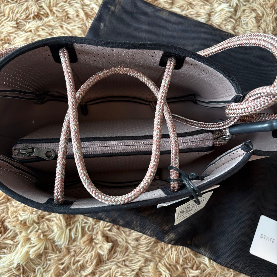 【未使用】ステイトオブエスケープ プティエスケープ ハンドバッグ ベージュ