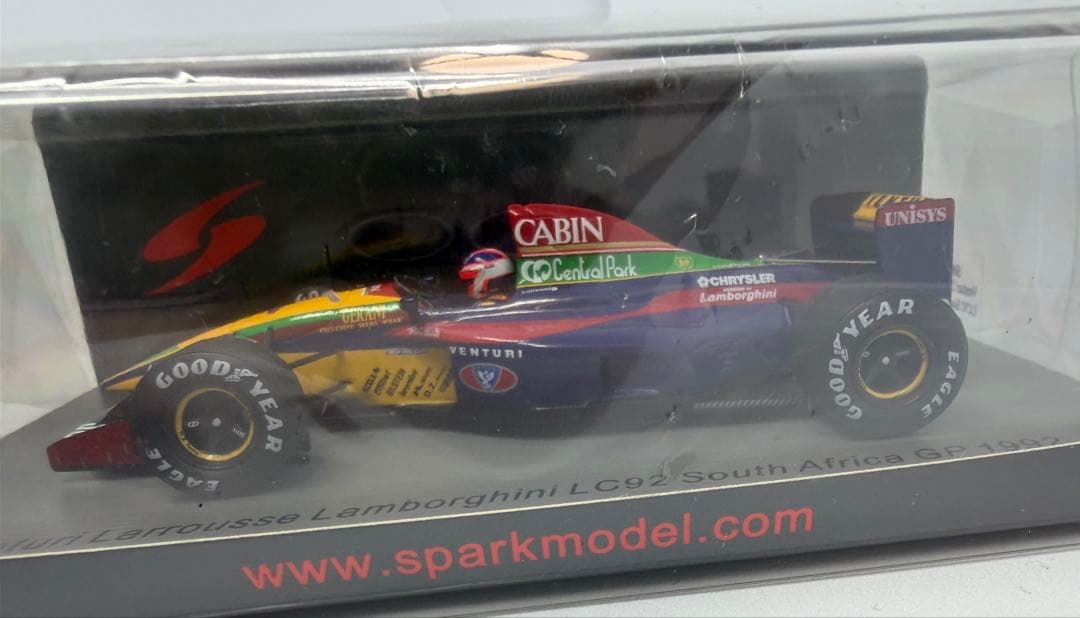 【希少】1/43 スパーク ヴェンチュリ ラルース LC92 片山右京 デビュー