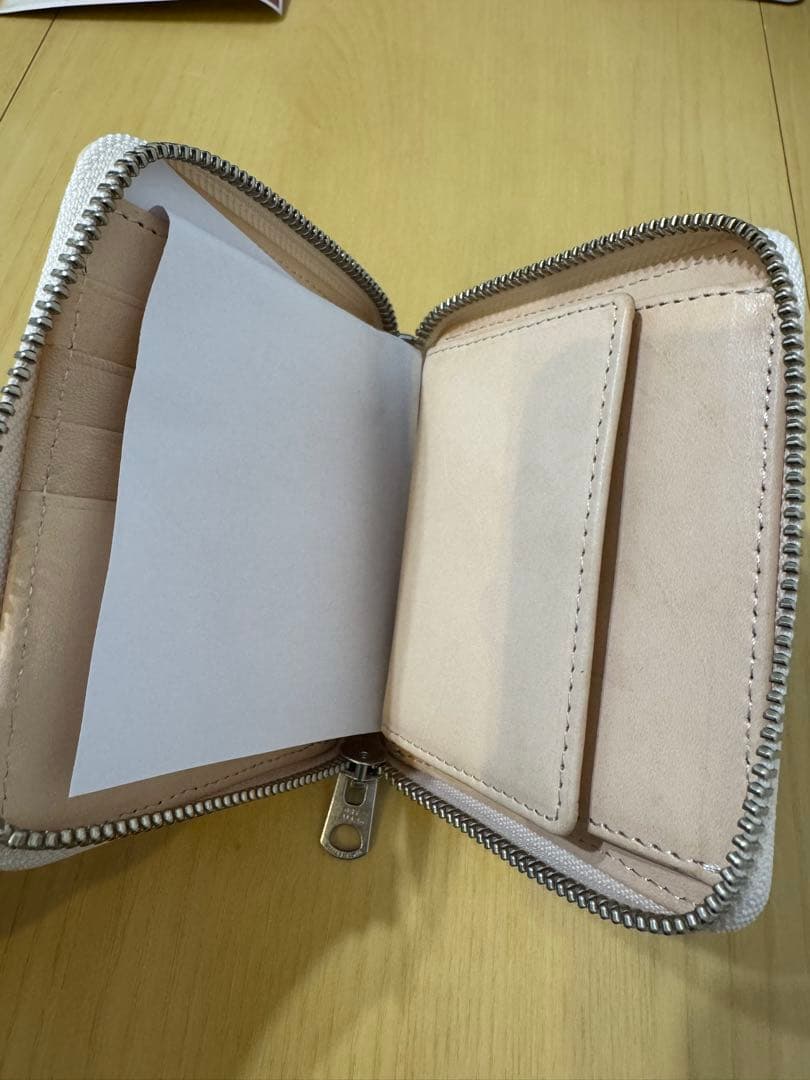小物 human made LEATHER WALLET BEIGE