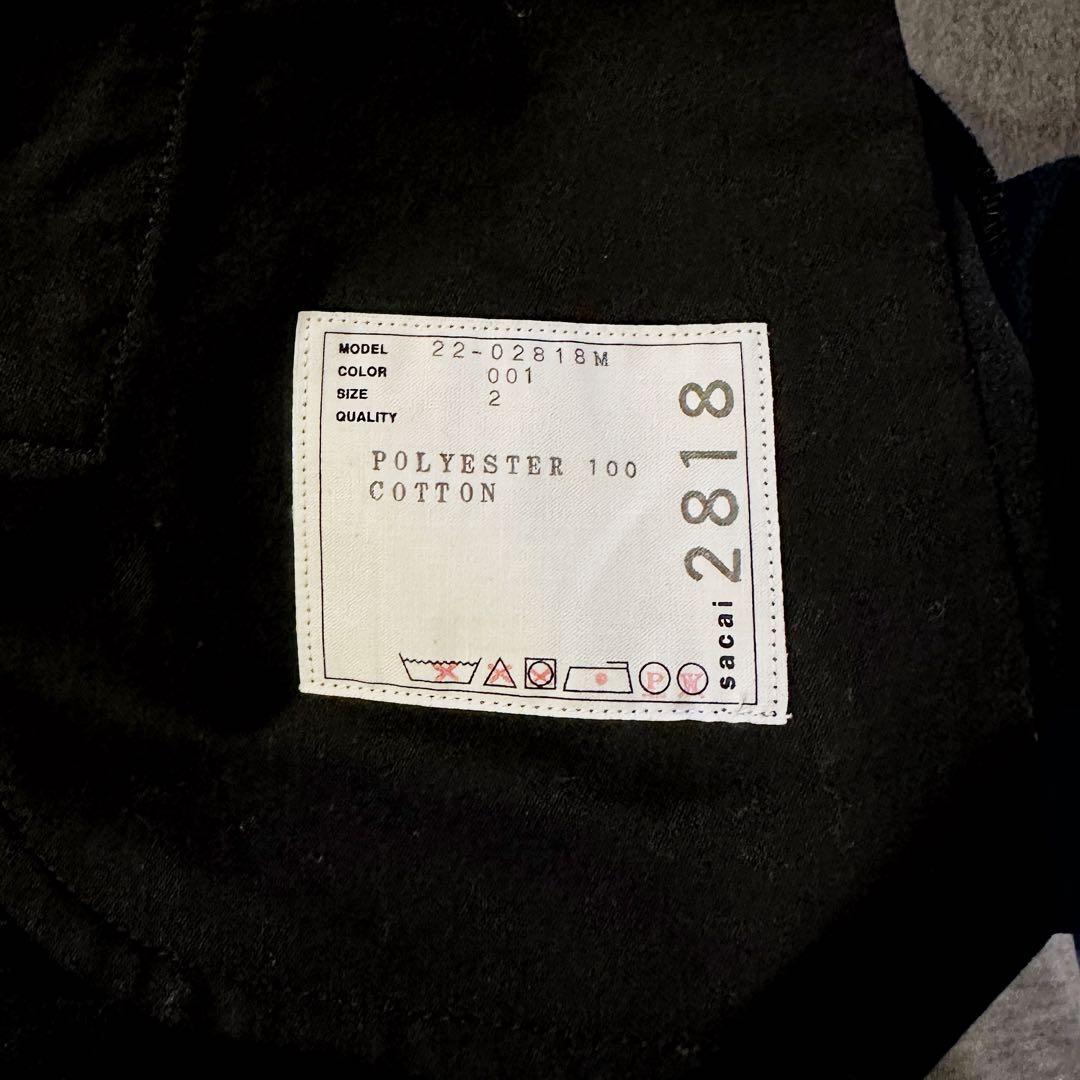 【美品】サイドライン ベルト パンツ 22-02818M