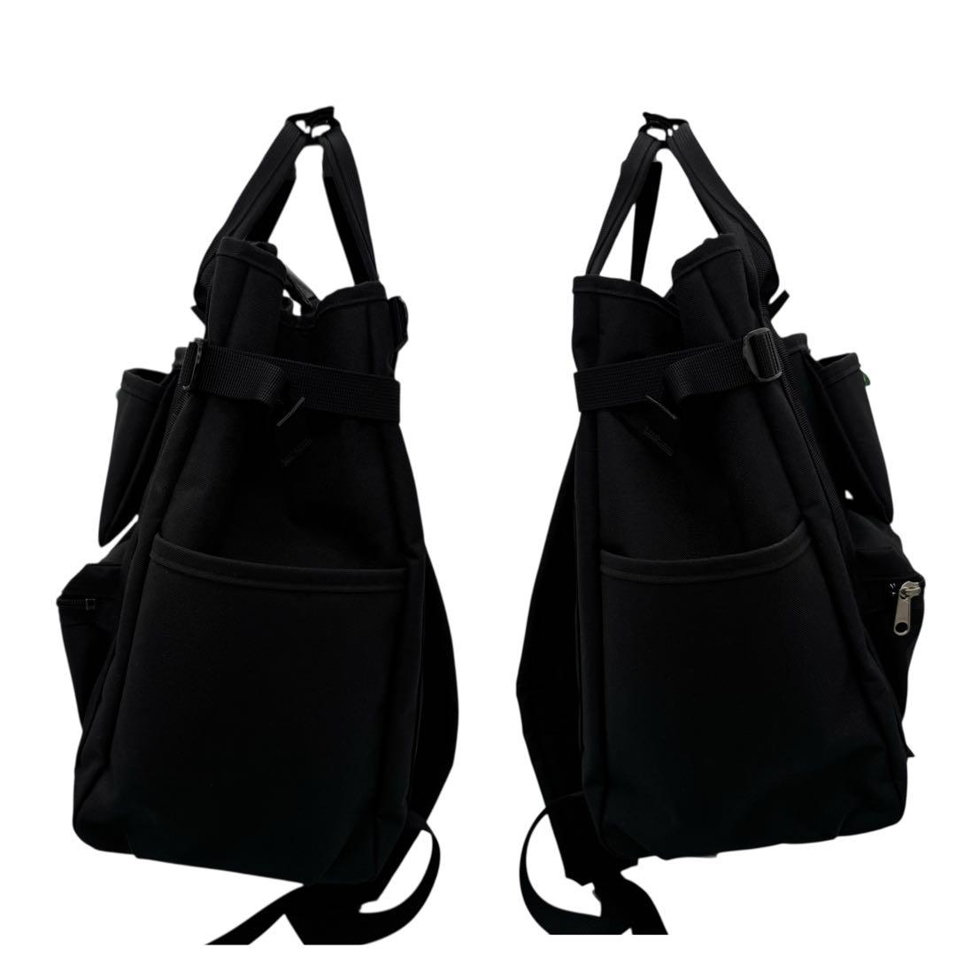 【美品】ポーター ユニオン リュックサック トート　ブラック　吉田カバン A4可