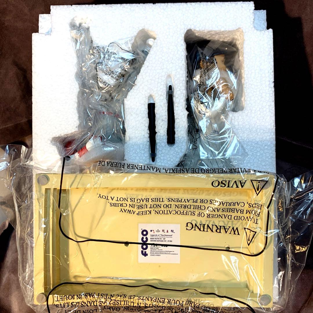 216個限定　大谷翔平＆ベーブルース　ダブルボブルヘッド　シリアル№付　未展示品