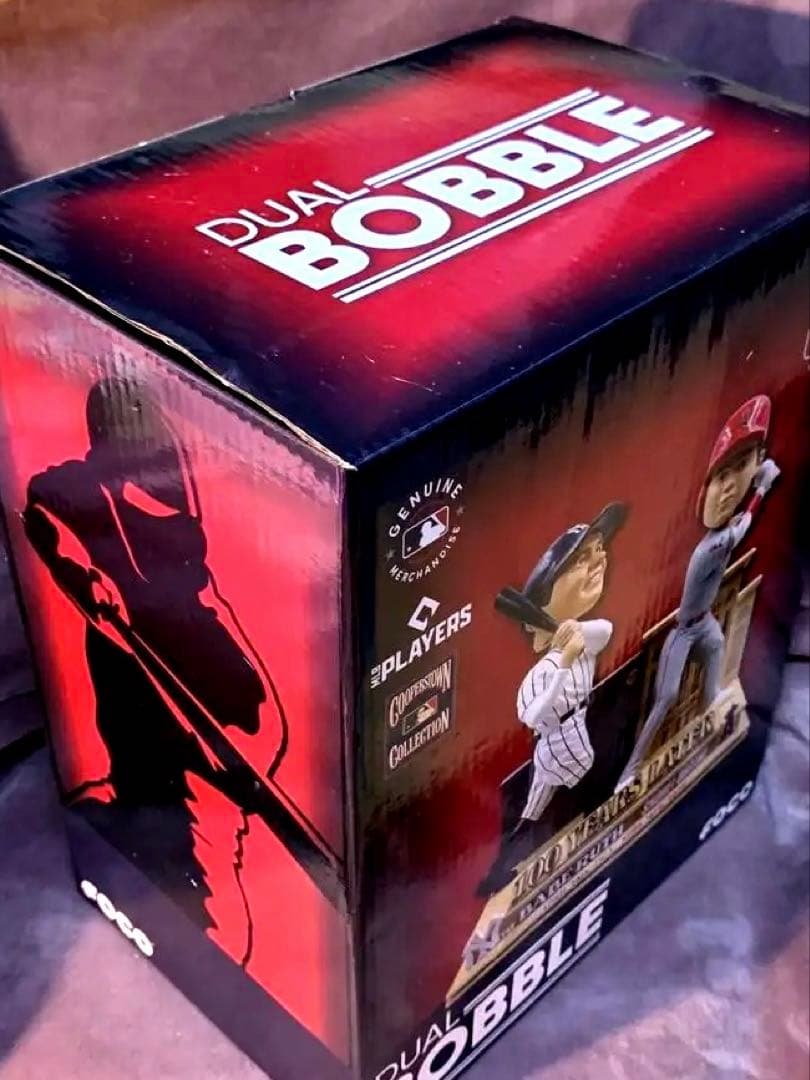216個限定　大谷翔平＆ベーブルース　ダブルボブルヘッド　シリアル№付　未展示品