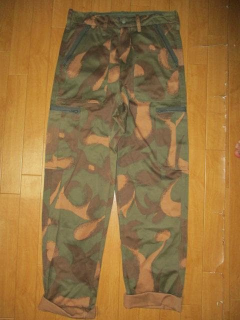 ９０年代　ハンガリー軍　カモフラージュ　ミリタリーパンツ　１８８　４７