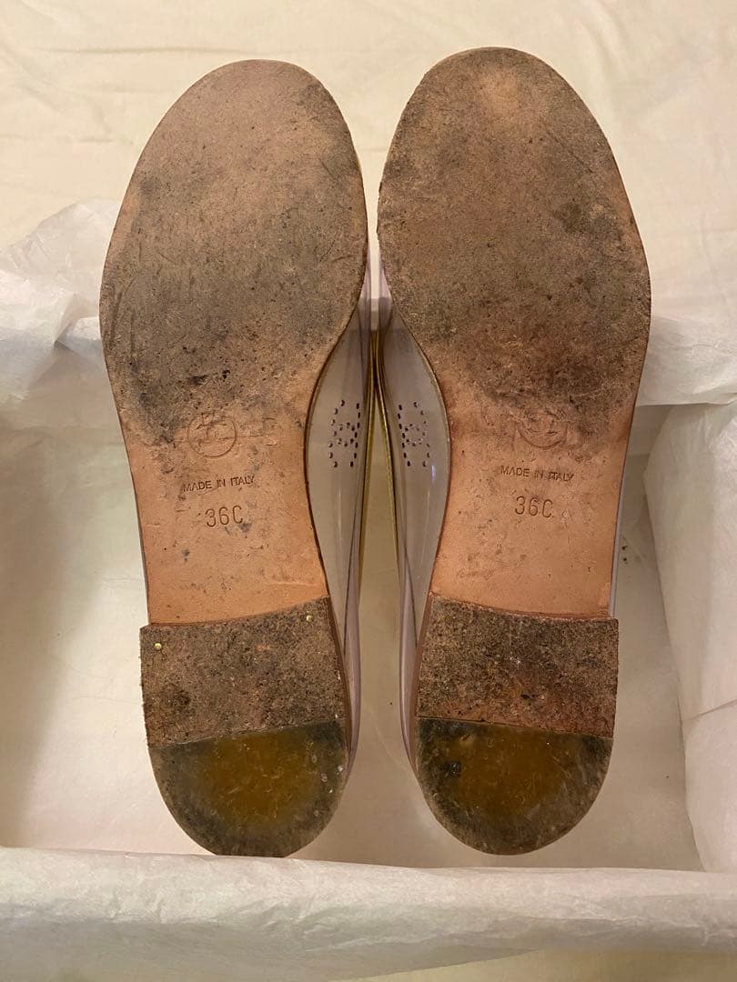 CHANELバレエシューズ